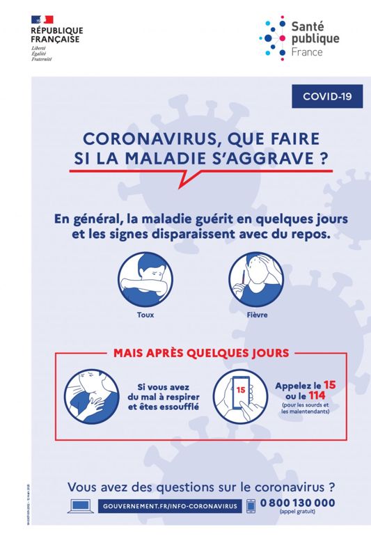 Que faire si la maladie s'aggrave