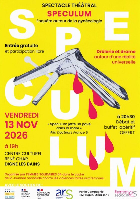 Spectacle théâtral – Speculum