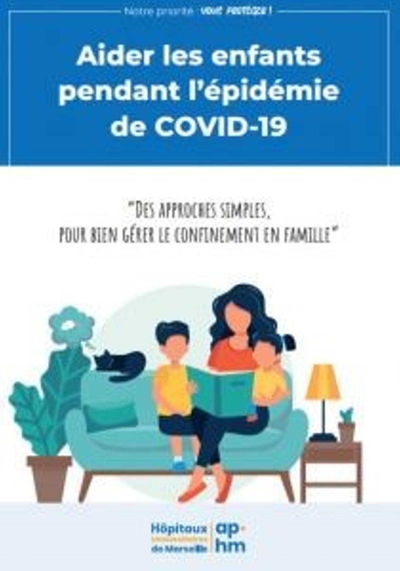 image aider les enfants pendant l epidemie de COVID 19