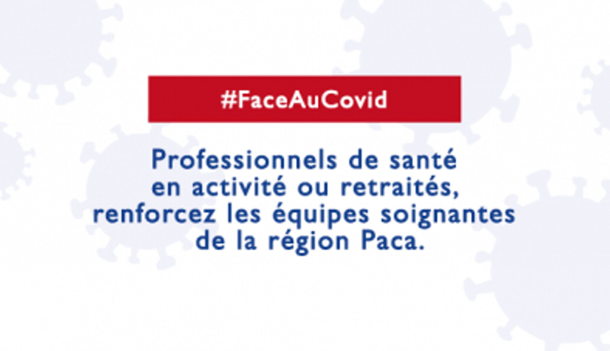 image renforcez les equipes soignantes ARS PACA