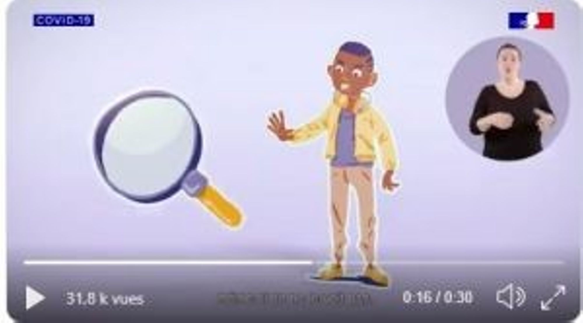 image le coronavirus explique aux enfants