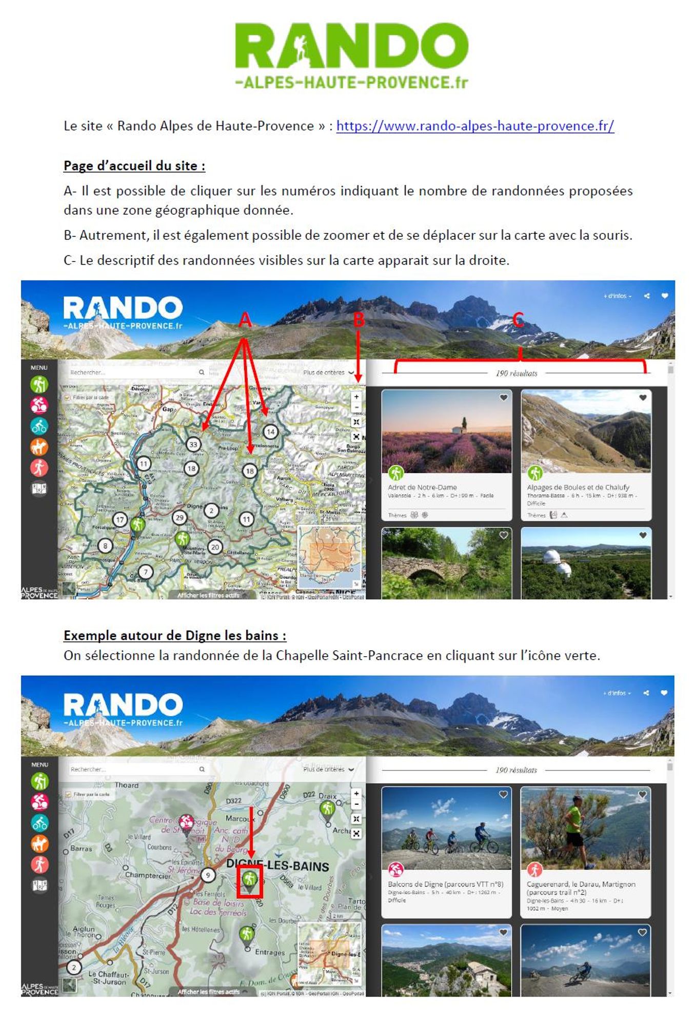 Image Tuto Site Rando des Alpes de Haute Provence