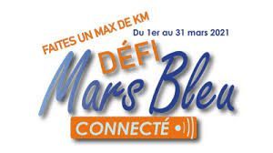 Logo défi mars bleu 2021
