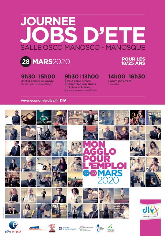Forum Jobs d'été le 28 mars 2020