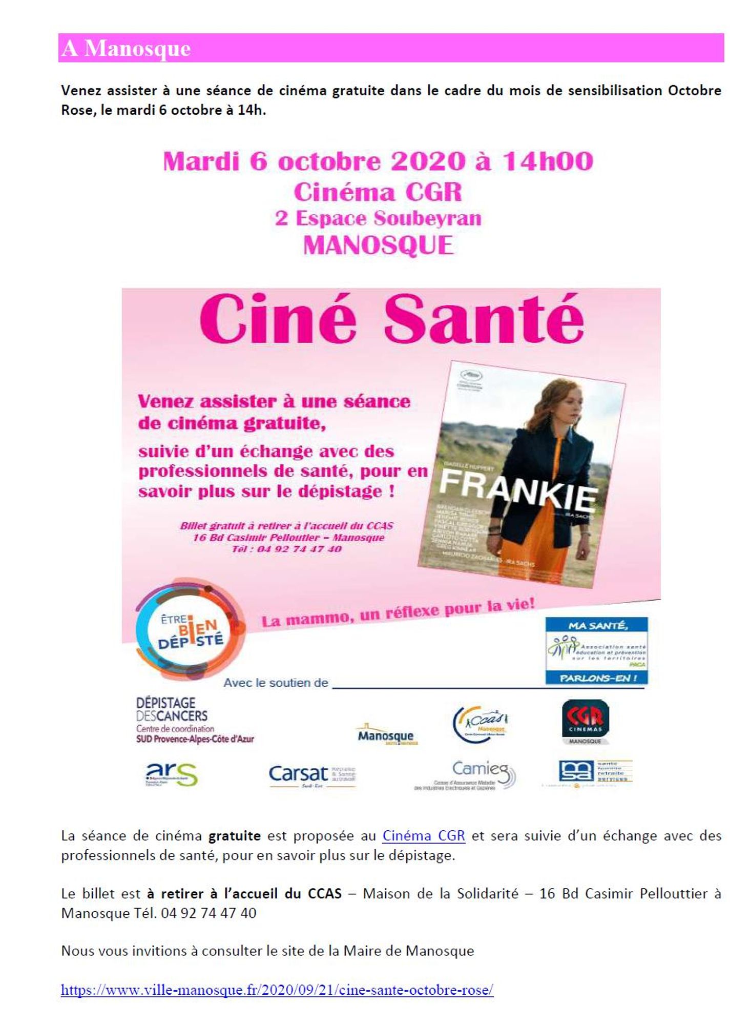 image 5 octobre rose 2020