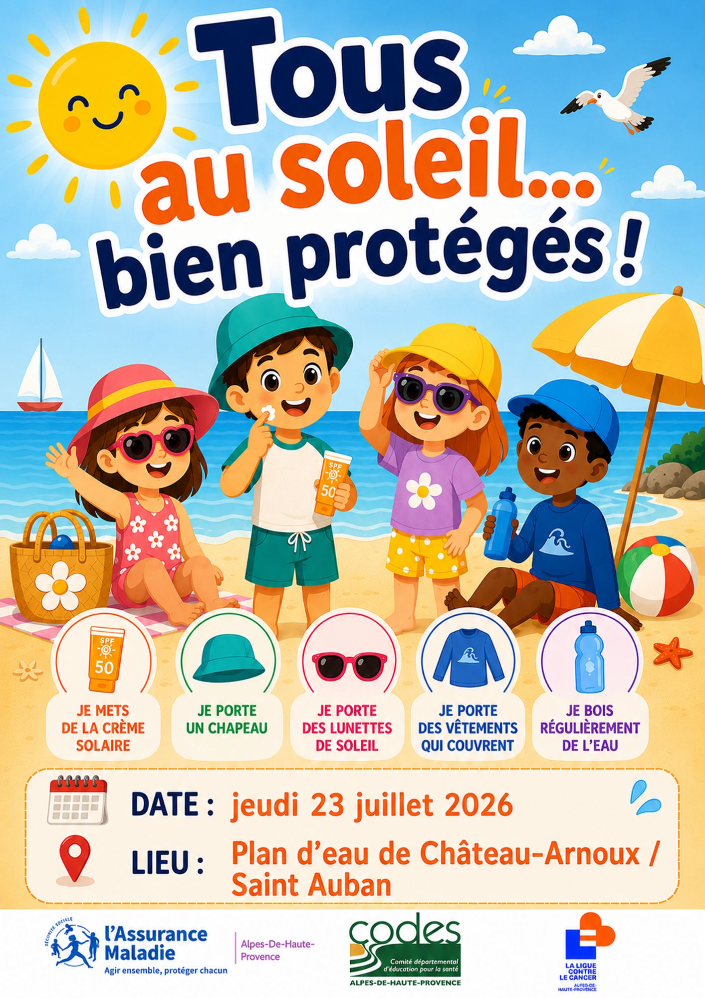 Tous au soleil... bien protégés !