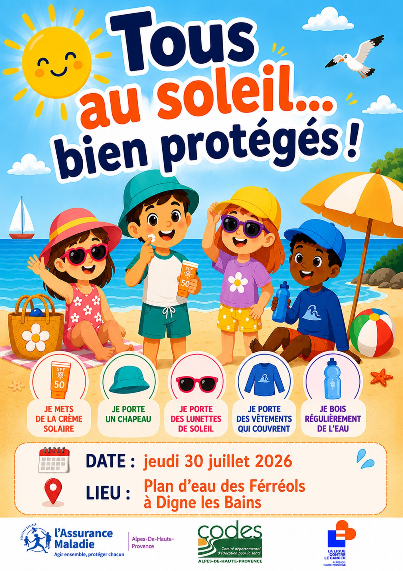 Tous au soleil... bien protégés !